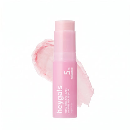 HeyGals Pink Collagen Volume Multi Balm