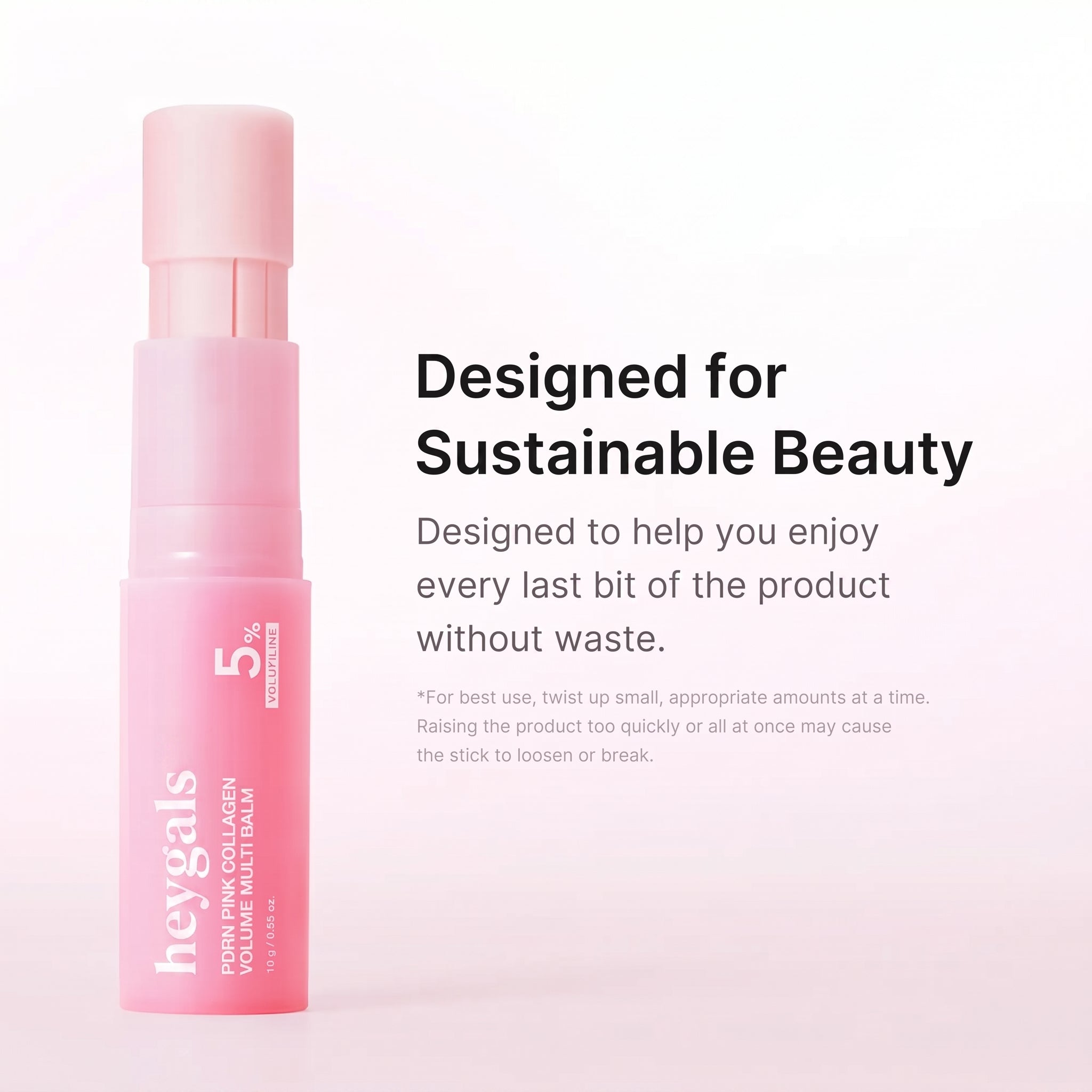 HeyGals Pink Collagen Volume Multi Balm