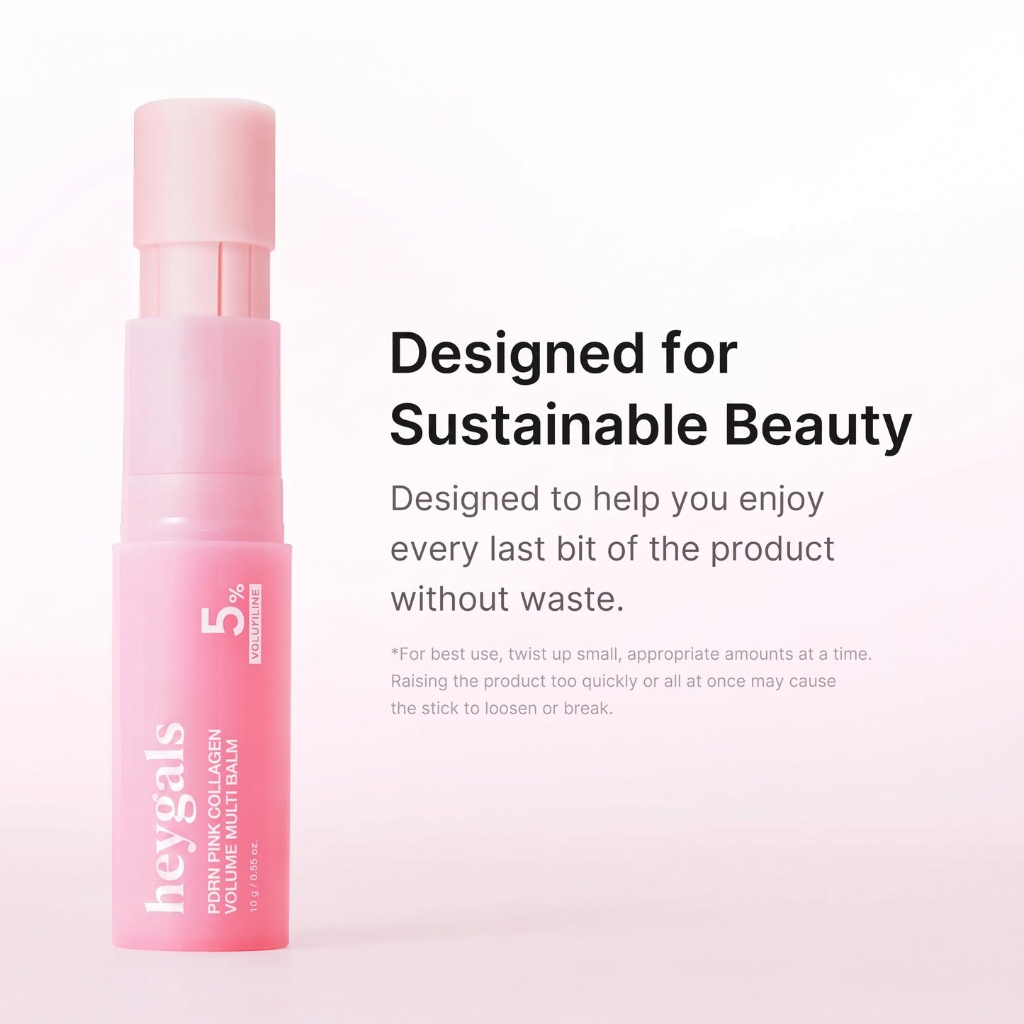 HeyGals Pink Collagen Volume Multi Balm